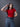Women Premium Cotton Ribbed Slim Fit Red Crop Top