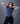 Women Premium Cotton Stretch Slim Fit Ink Blue T Shirt