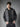 Men Regular Fit Solid Grey Hoodie Jacket