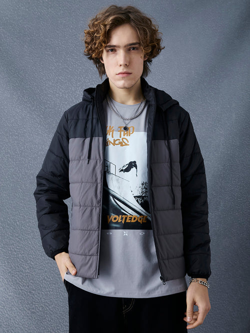 Voltedge Men Solid Cotton Relaxed Fit Full Sleave Jacket