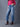 Women Premium Baggy Baloon High Waist Cotton Stretch Indigo Jeans