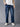 Men Premium Cotton Stretch Dark Indigo Straight Fit Denim Cargo