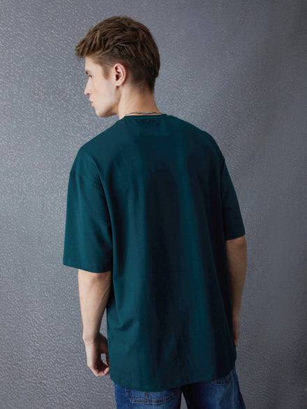 Voltedge Men Graphics Cotton Relaxed Fit Half Sleev T-Shirt