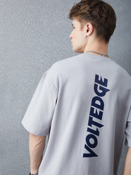 Voltedge Men Graphics Cotton Relaxed Fit Half Sleev T-Shirt