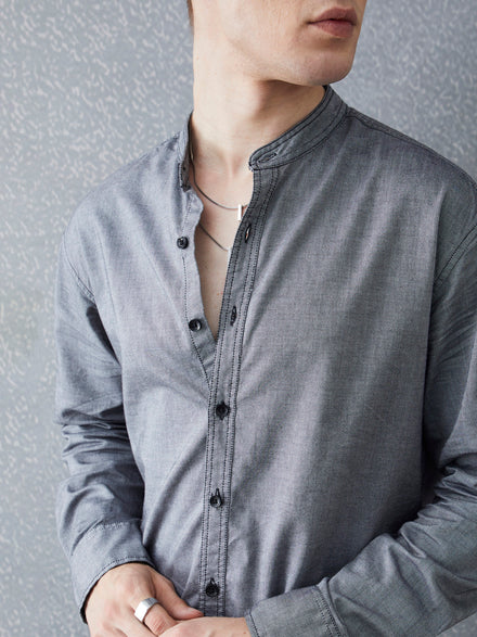 Voltedge Men Solid Cotton Relaxed Fit Full Sleeve Shirt
