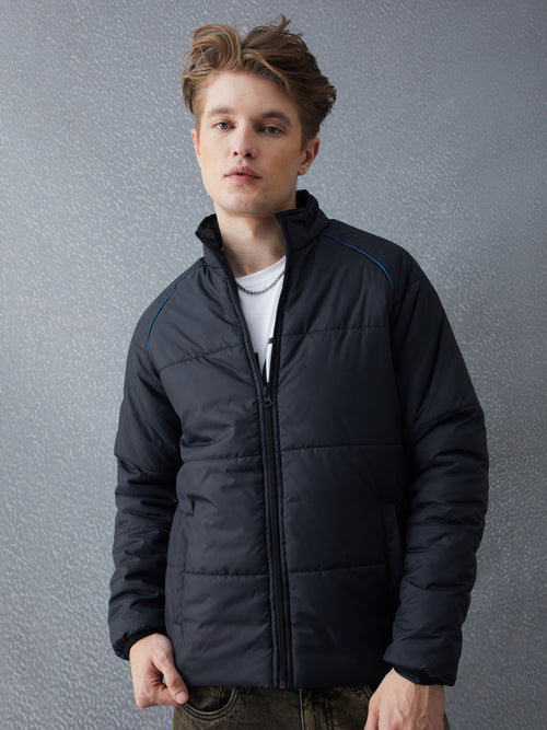 Voltedge Men Solid Cotton Relaxed Fit Full Sleave Jacket