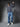 Men Premium Realxed Fit Cool Denim Look Cotton Grey Navy Plaid Casual Shirt