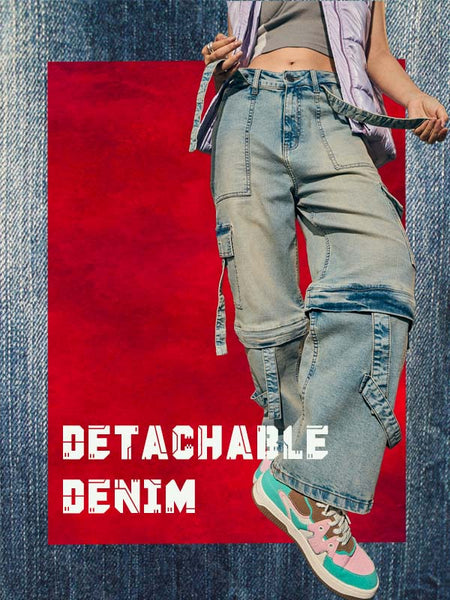 Detachable Denim