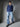 Men Premium Realxed Fit Indigo Textured Street Style Cotton Casual Shirt