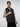 Men Regular Fit Premium Multi Pocket Black Sleeveless Hooded Jacket