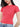 Women Premium Cotton Ribbed Slim Fit Pink Crop Top